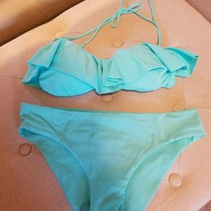 Victoria Secret teal swimsuit